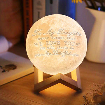 Creative 3D printing Moon Light