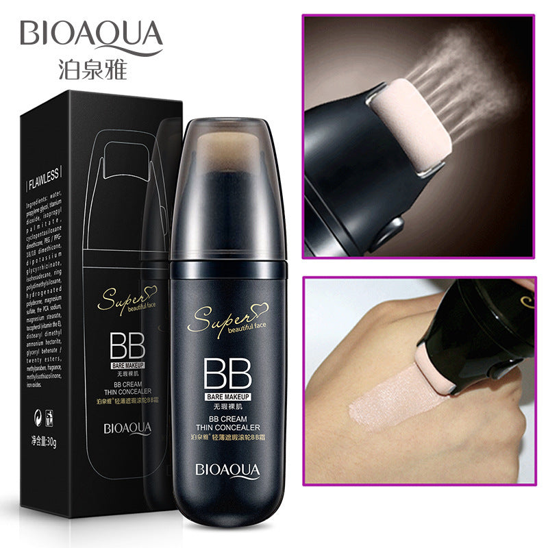 Long Lasting Roller Cushion BB Cream / Concealer with brightening & moisturizing foundation