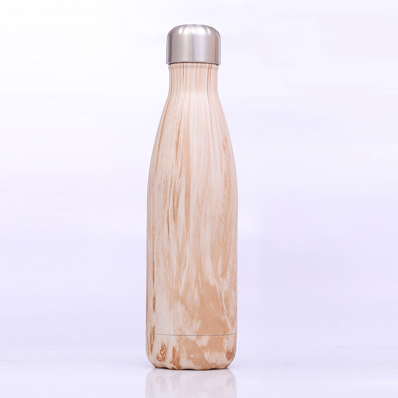 Marble Colour Thermos Stainless Steel Vacuum Water Bottle